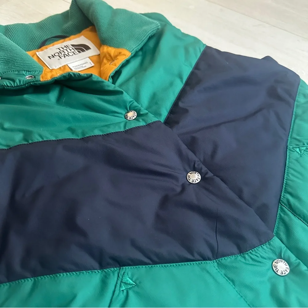 The North Face Women’s Sylvester Insulated Vest Evergreen Patchwork Big Sky S02 - Picture 9 of 16